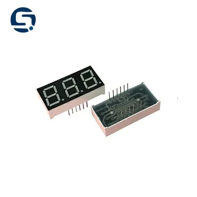 3 číslice displeje čísel LED