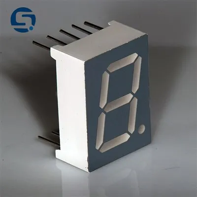 0,4 palce jednociferný 7 segment LED displej