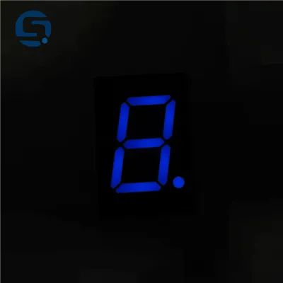0. 5 palcová jednociferná duální barva 7 segment LED displeje